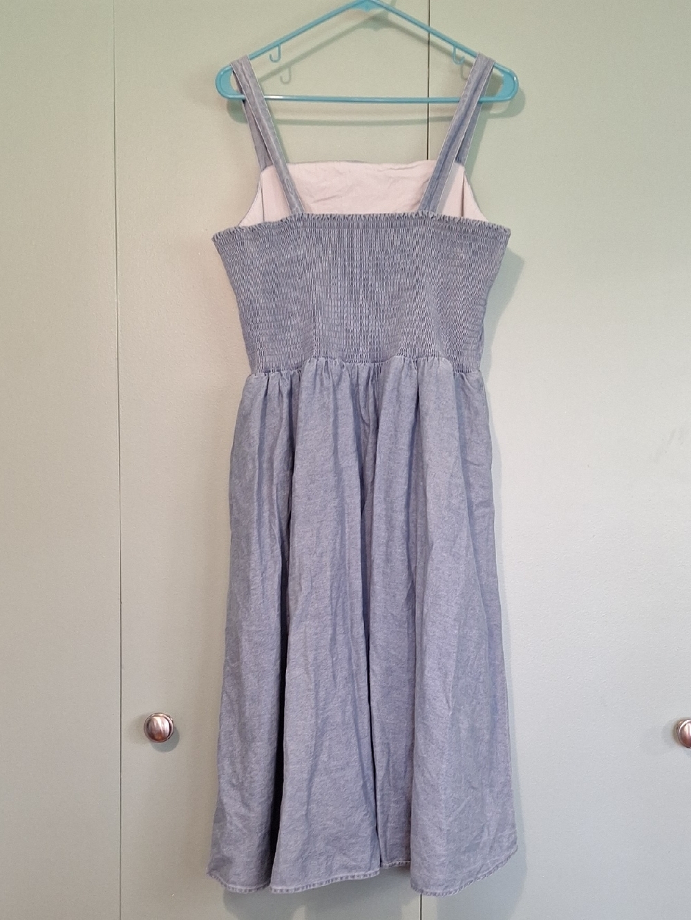 Disney Beauty And The Beast Belle Blue Long Dress Size Large - Picture 4 of 7